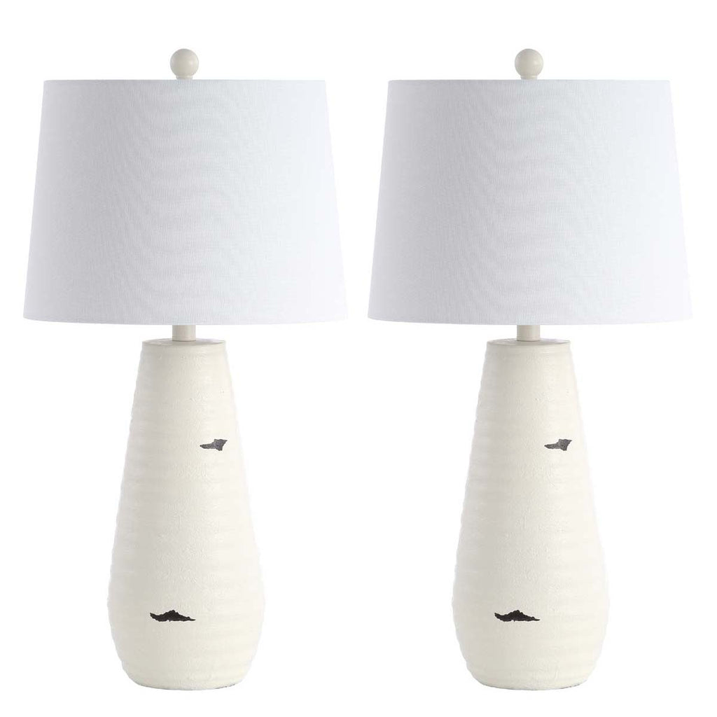 Safavieh Kamren Table Lamp-Cream (Set of 2)