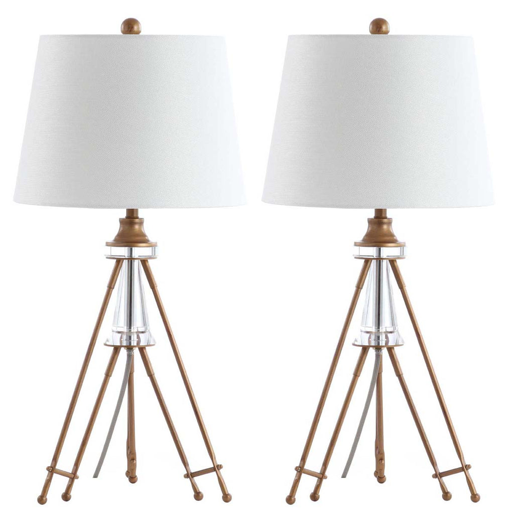 Safavieh Graham Table Lamp-Brass (Set of 2)