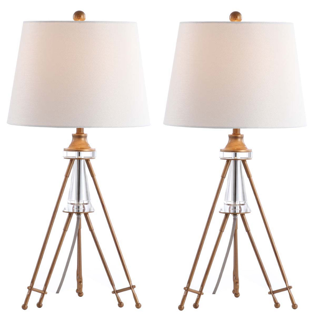 Safavieh Graham Table Lamp-Brass (Set of 2)