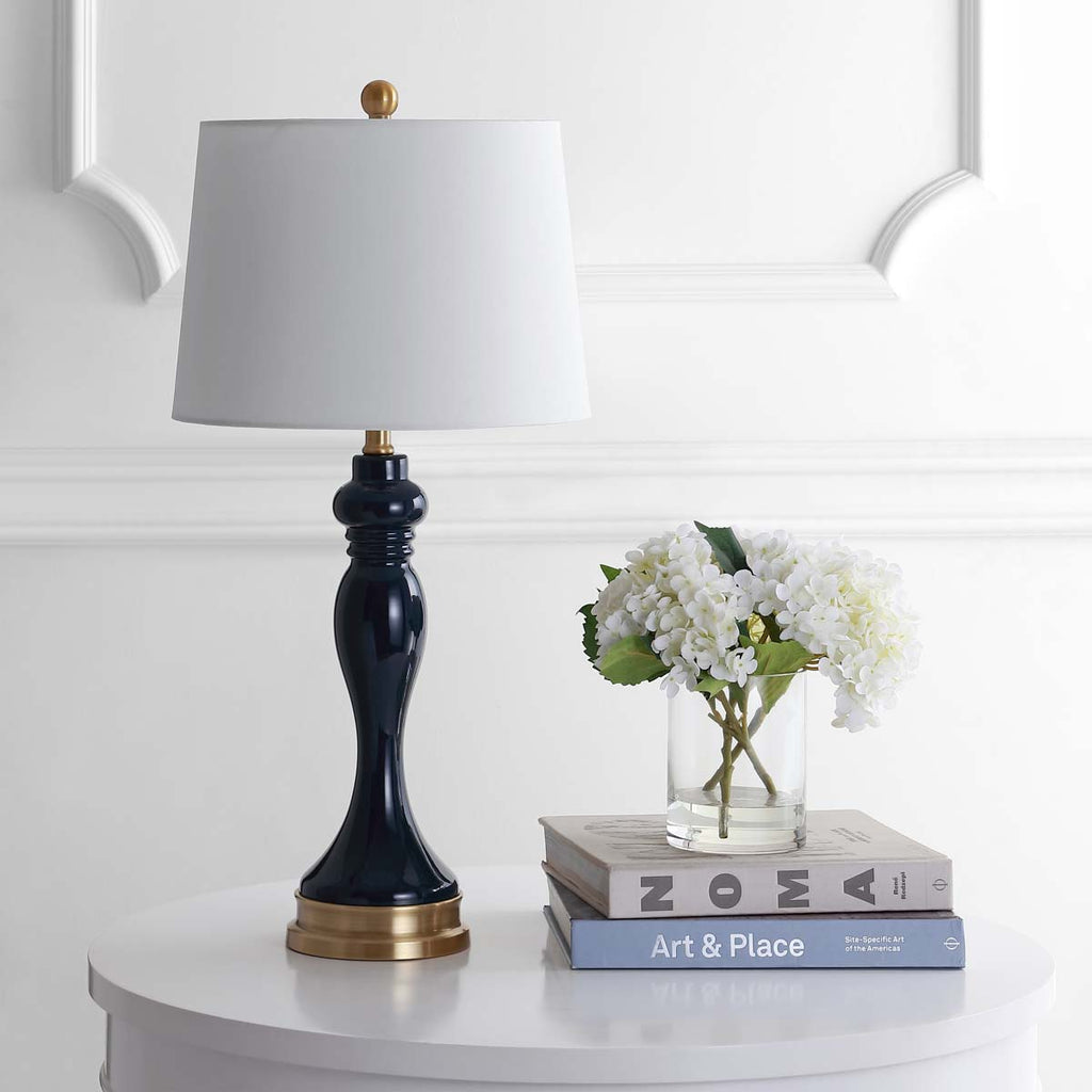 Safavieh Cayson Table Lamp-Navy