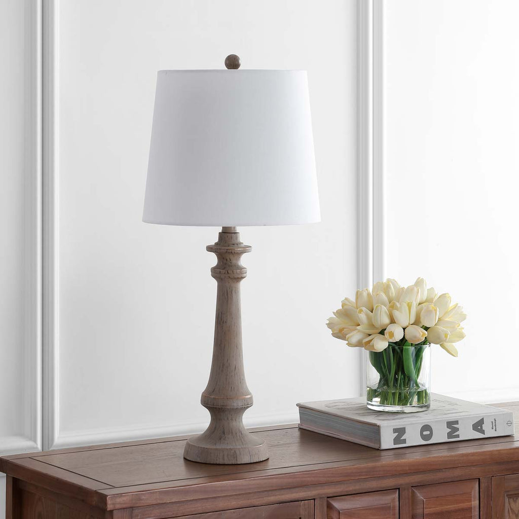 Safavieh Rhett Table Lamp -Antique Brown