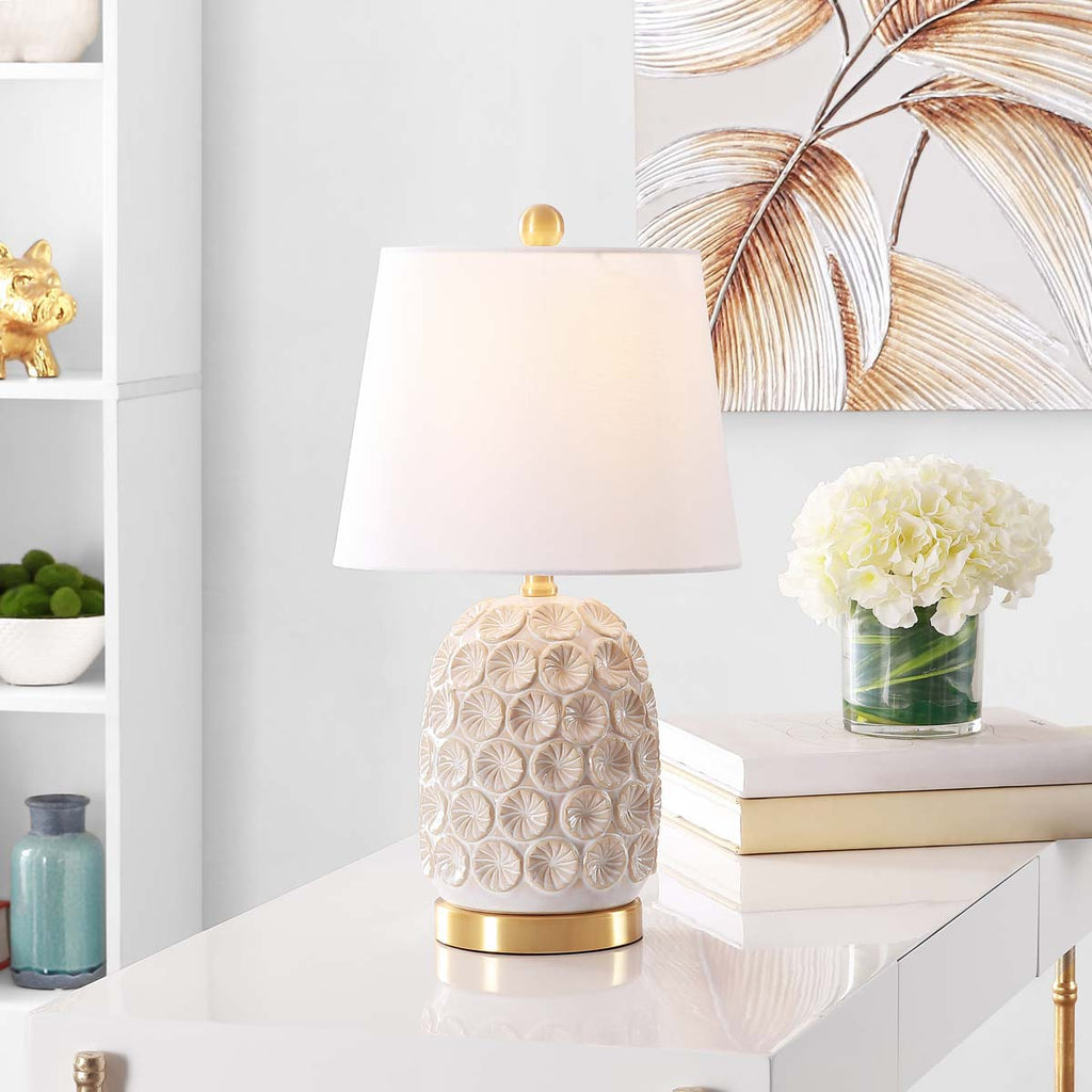 Safavieh Lamson Table Lamp-Cream