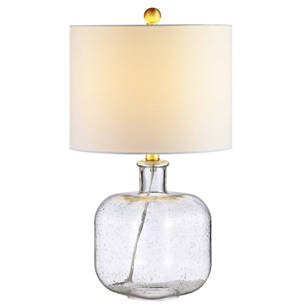 Safavieh Armena Table Lamp-Clear/Brass Gold