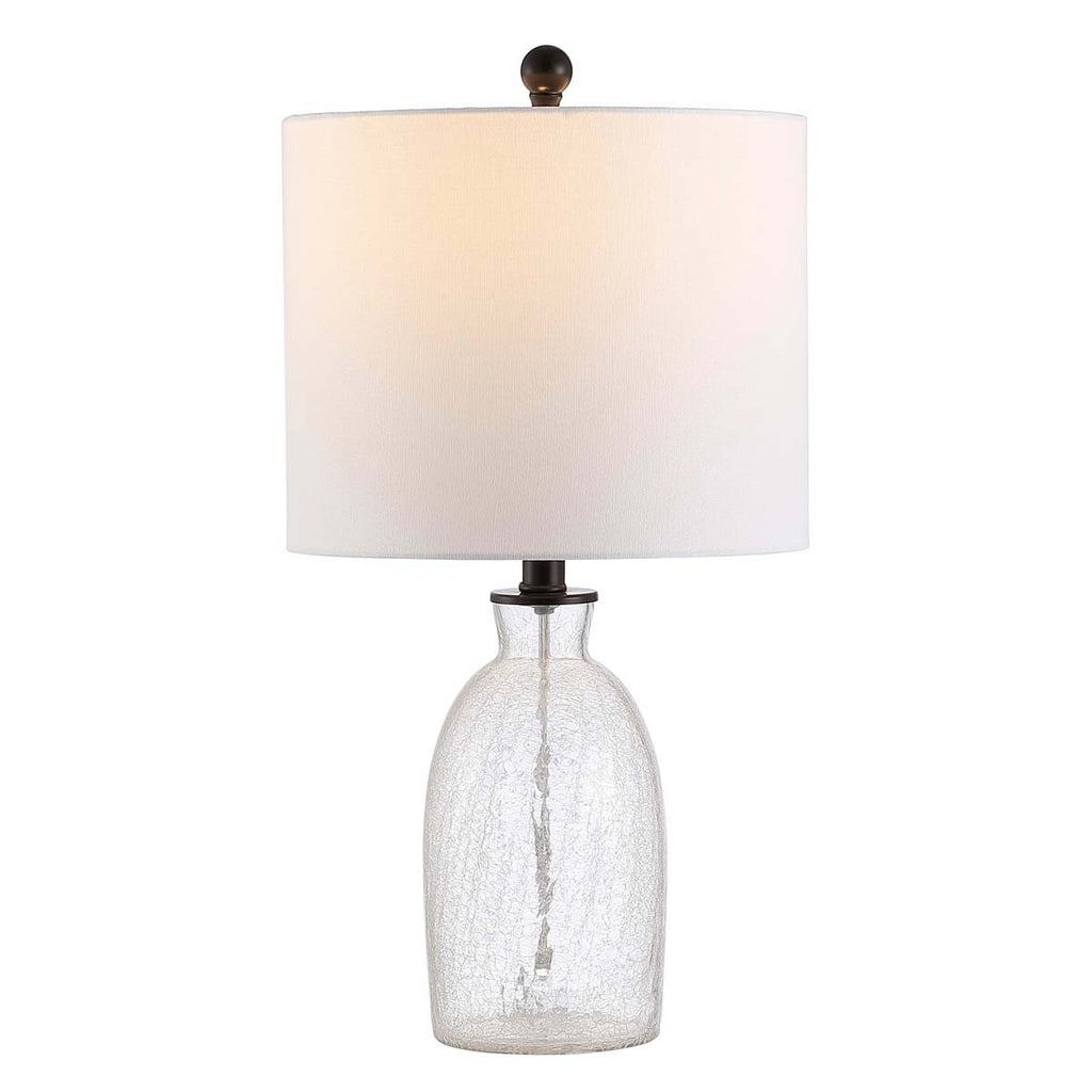 Safavieh Nakula Glass Table Lamp - Clear