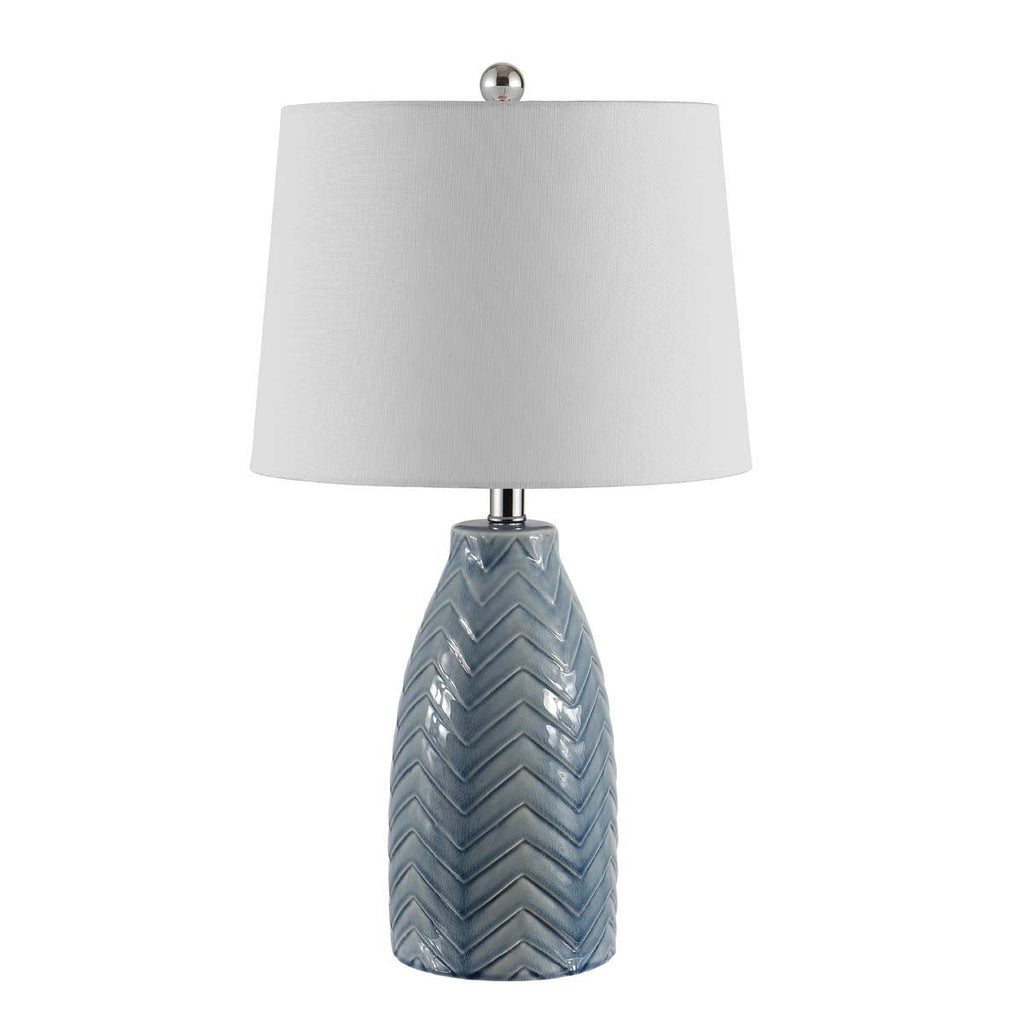 Safavieh Naji Glass Table Lamp - Grey