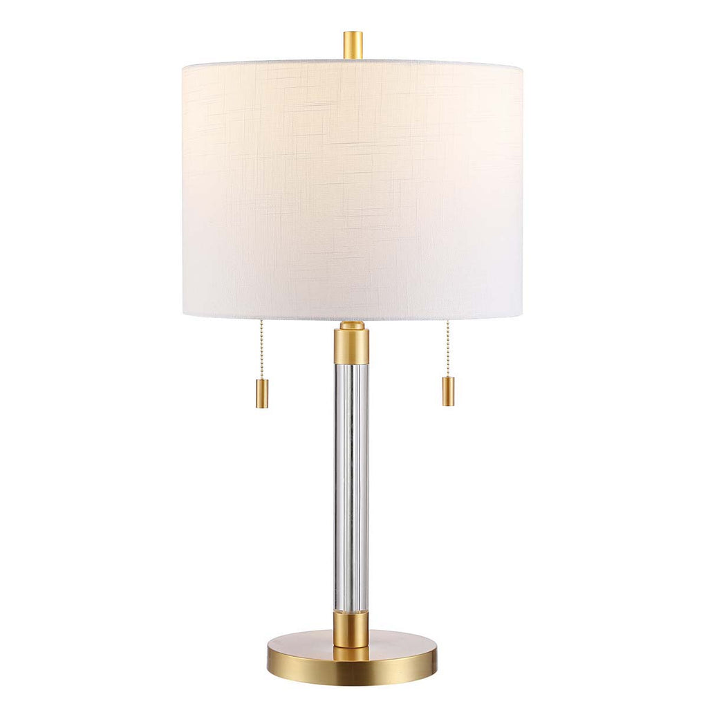 Safavieh Bixby Metal Table Lamp - Brass