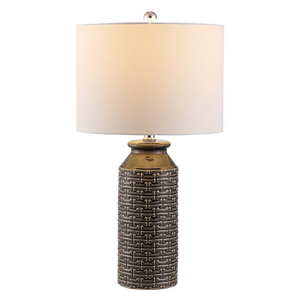 Safavieh Waldina Ceramic Table Lamp - Grey