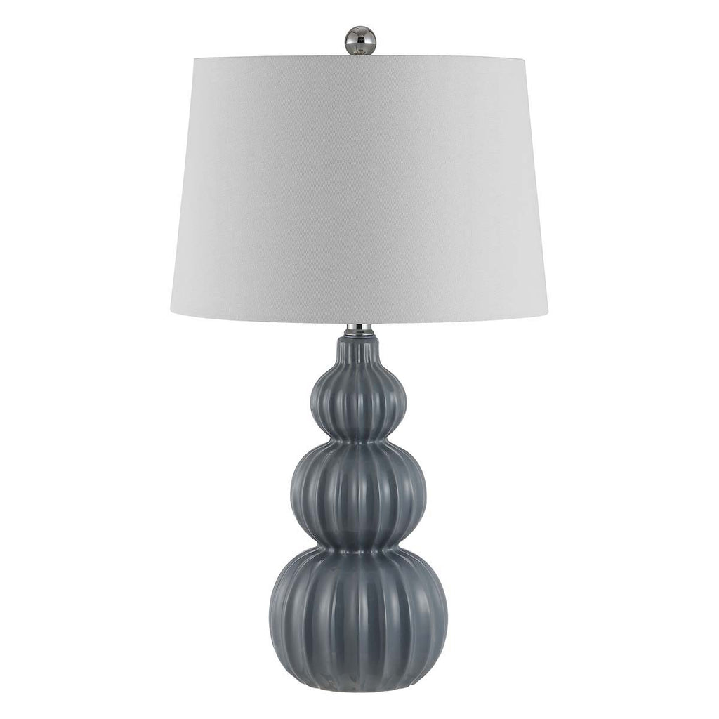 Corina Ceramic Table Lamp | Safavieh - TBL4277 - Grey 