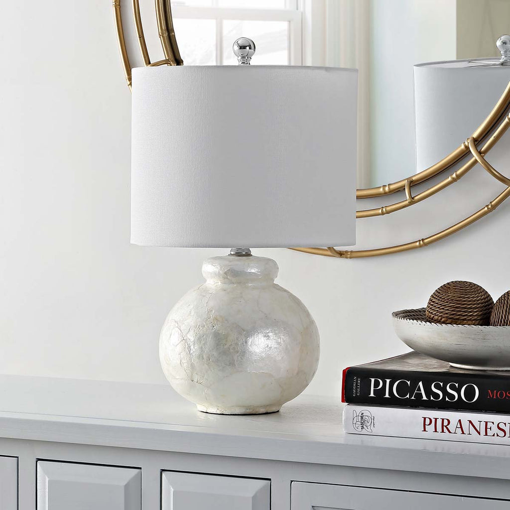 Safavieh Ivy Resin Table Lamp - Ivory