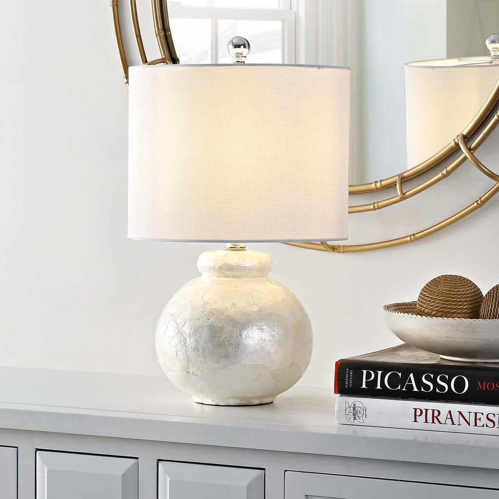 Safavieh Ivy Resin Table Lamp - Ivory