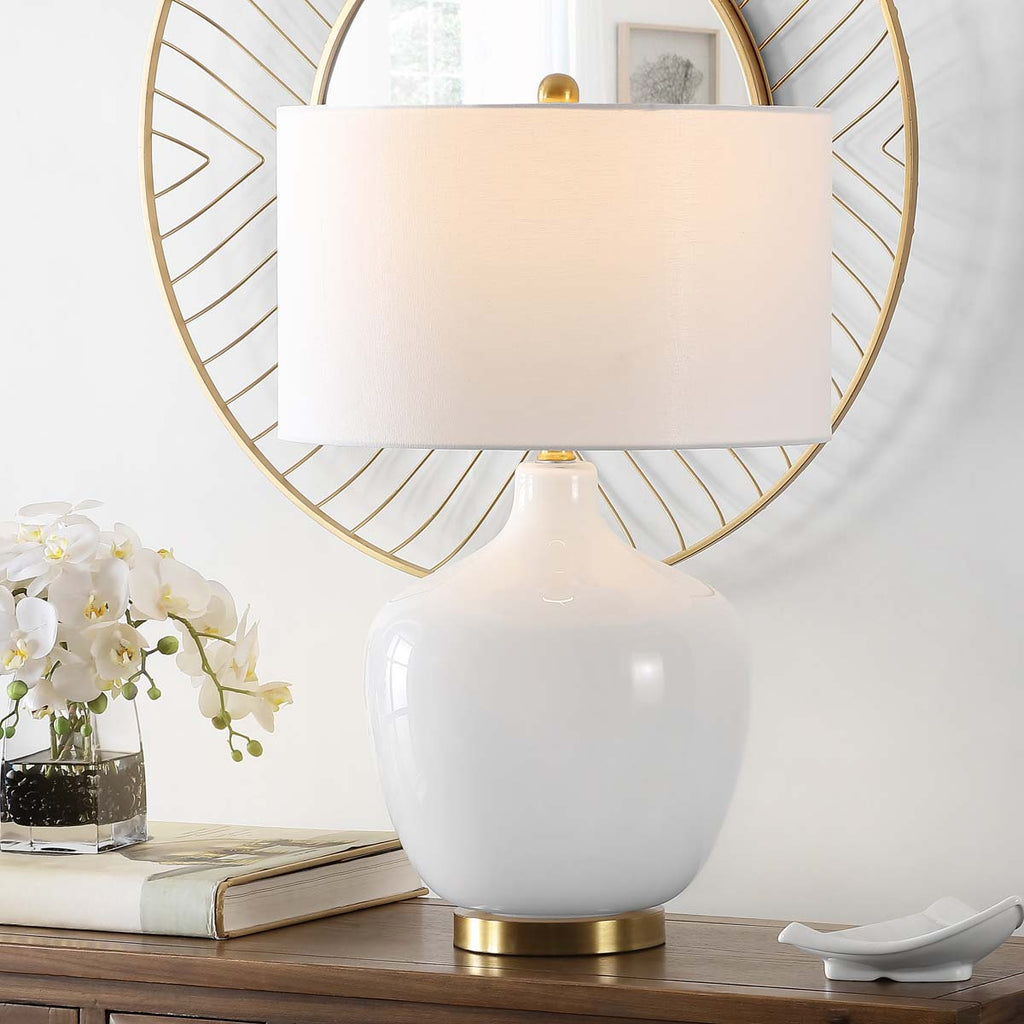 Safavieh Eugenie Glass Table Lamp