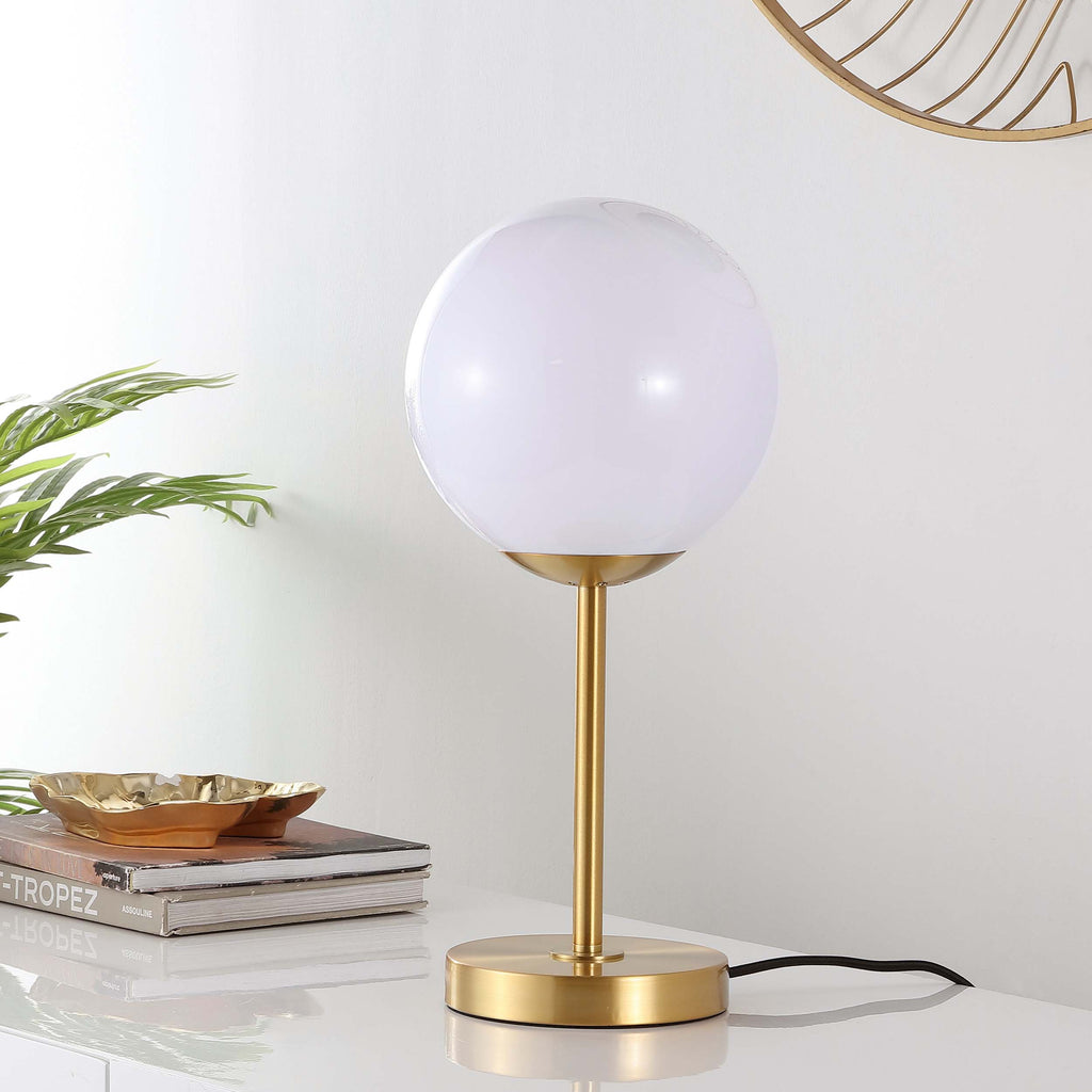 Gemini Iron Table Lamp | Safavieh - TBL4291 - Gold