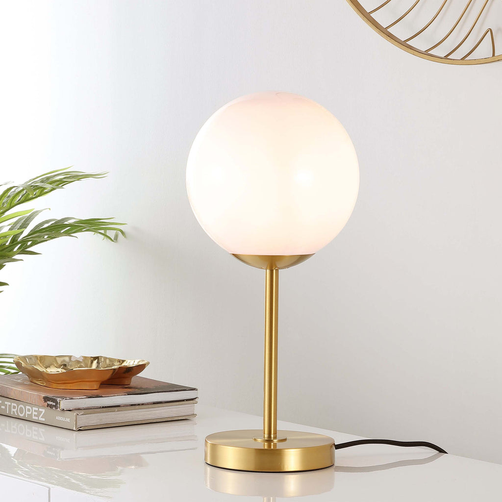 Gemini Iron Table Lamp | Safavieh - TBL4291 - Gold