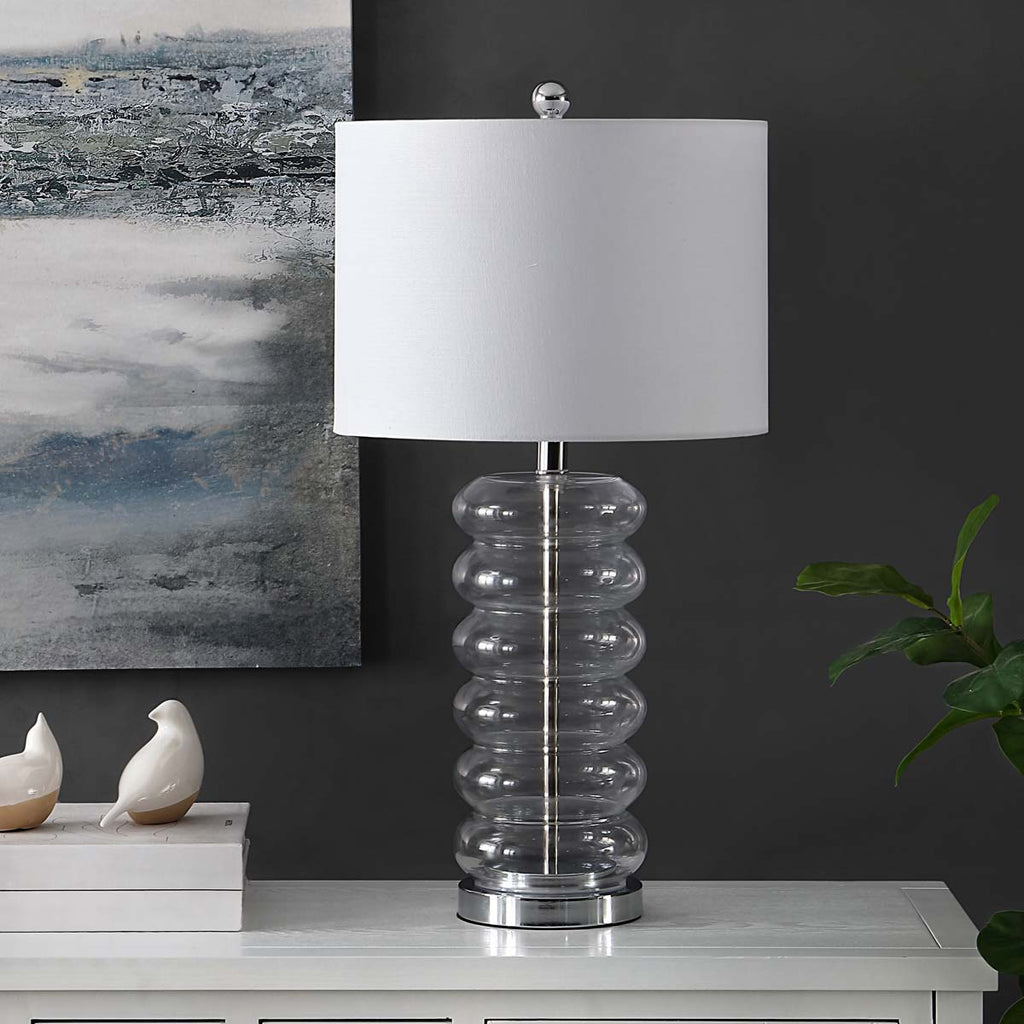 Safavieh Peli  Glass Table Lamp -Clear