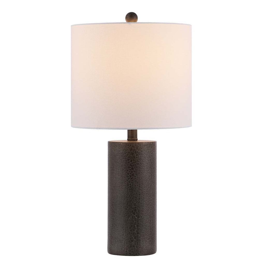 Safavieh Nori Polyresin Table Lamp -Dark Grey