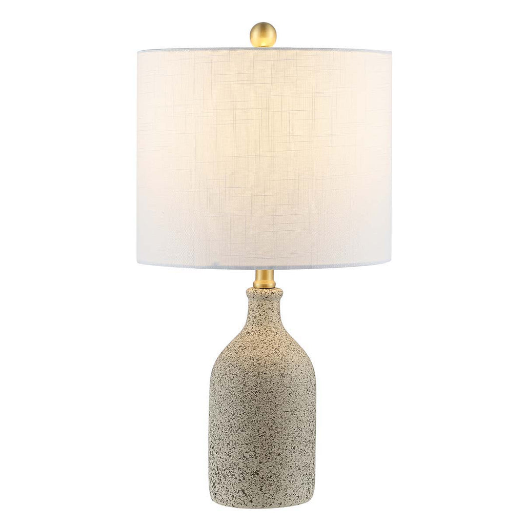 Safavieh Gunnar Ceramic Table Lamp -Grey