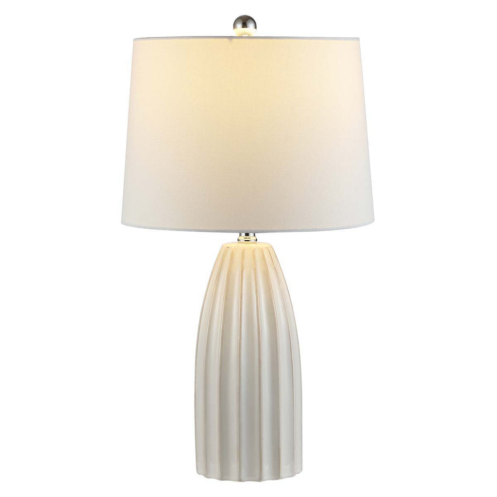 Safavieh Kayden Ceramic Table Lamp -Ivory