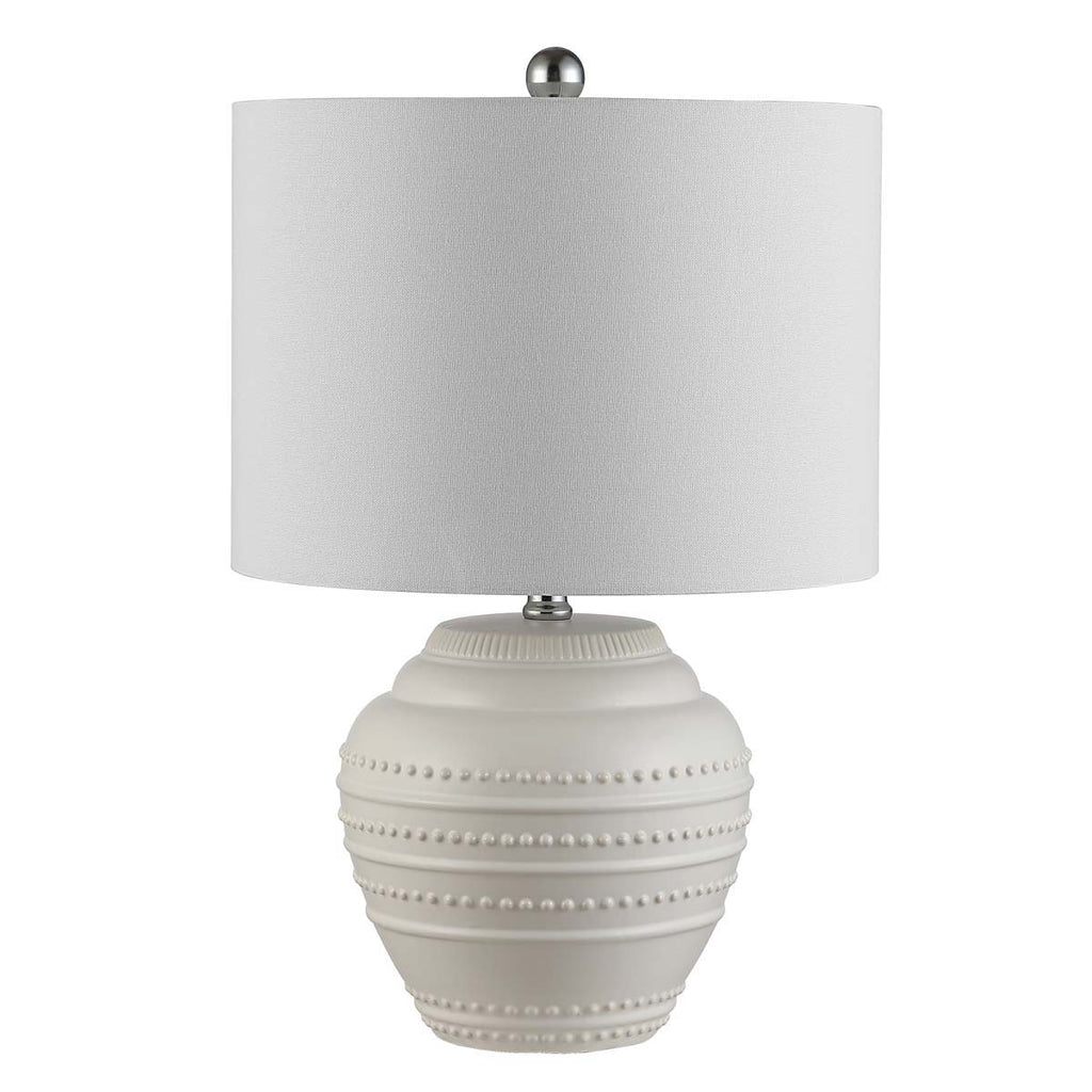 Safavieh Lenon Ceramic Table Lamp -White