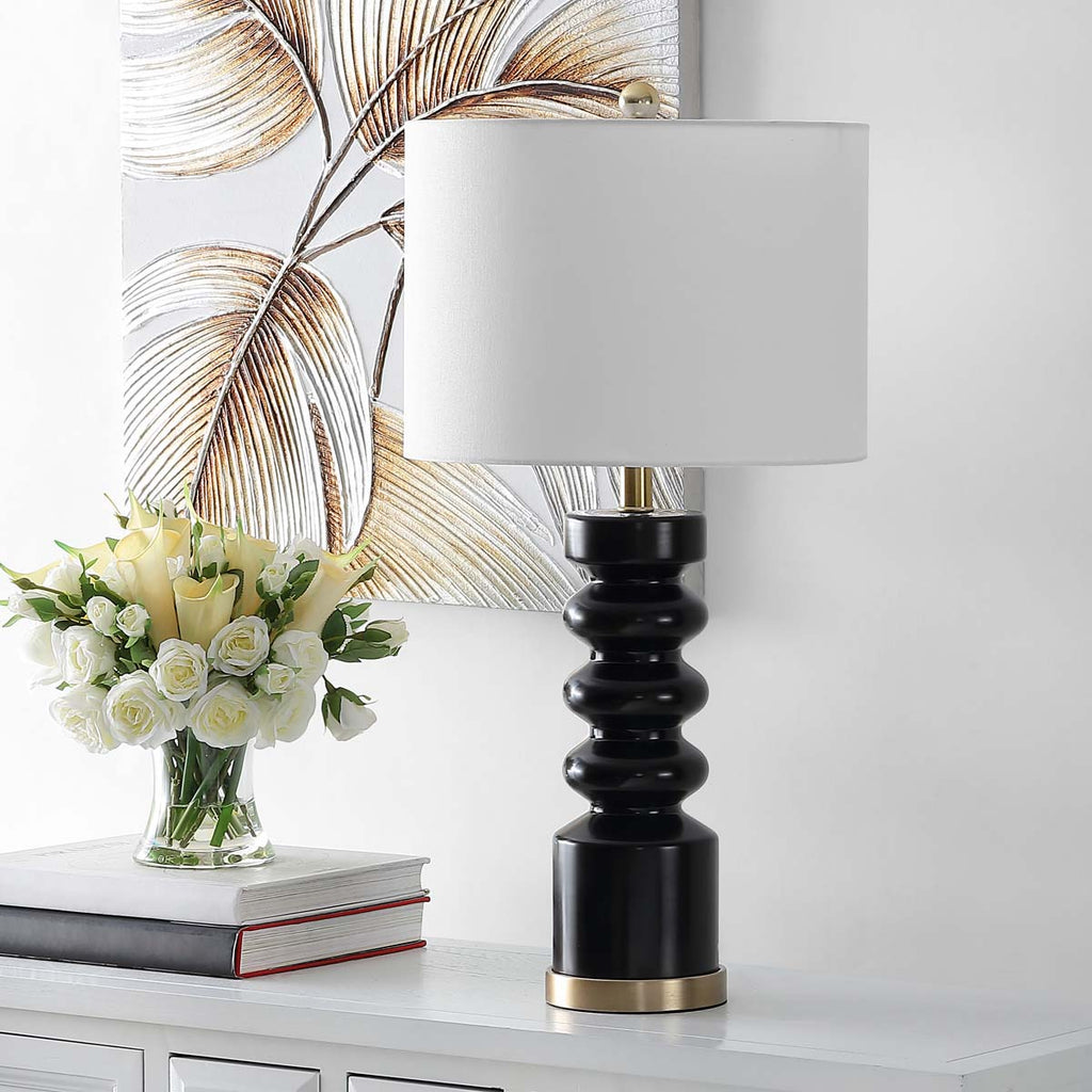 Frayen Table Lamp  | Safavieh - TBL4378 - Black