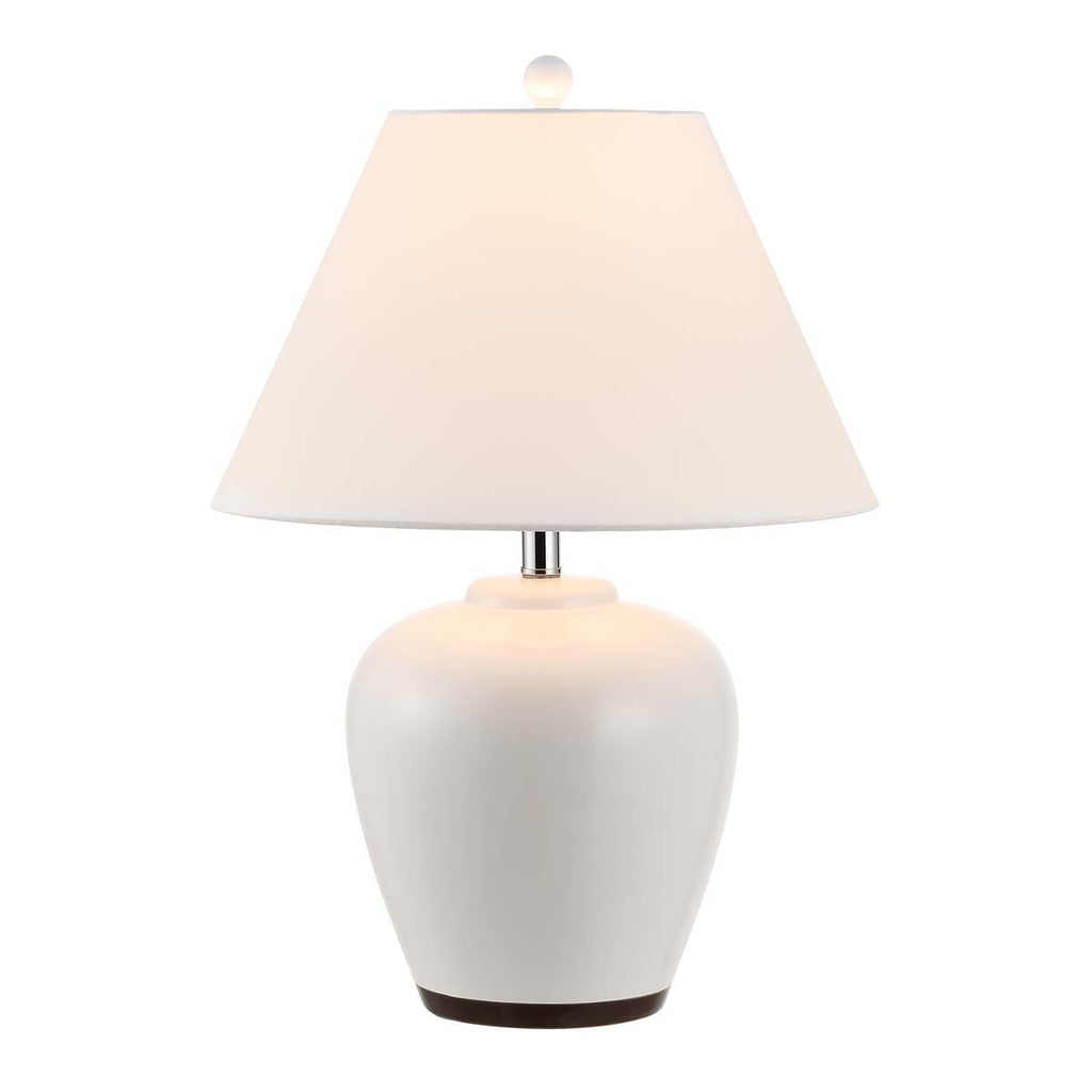 Safavieh Etren Table Lamp - Ivory