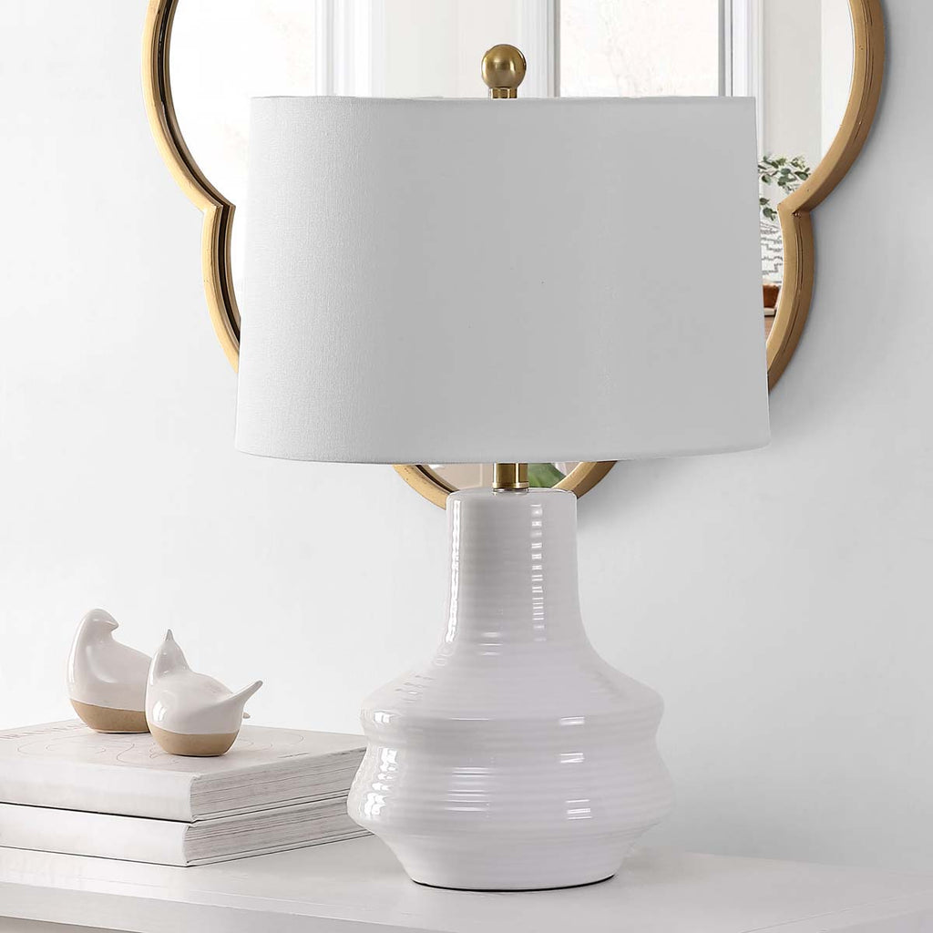 Safavieh Genra Table Lamp - Ivory