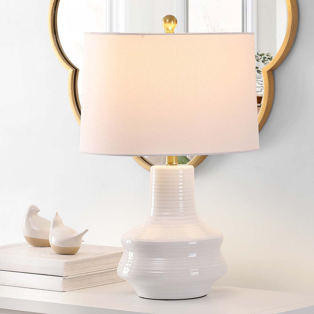 Safavieh Genra Table Lamp - Ivory