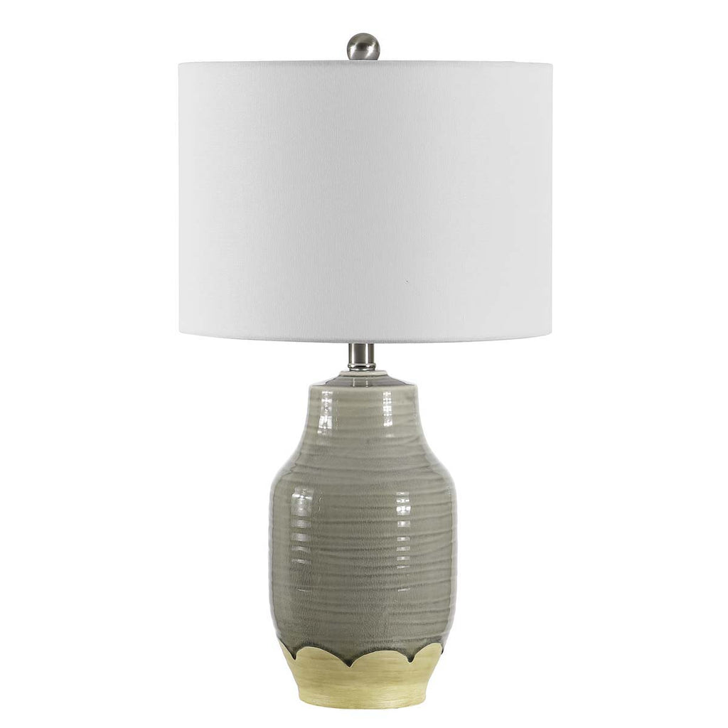 Safavieh Raker Table Lamp - Grey