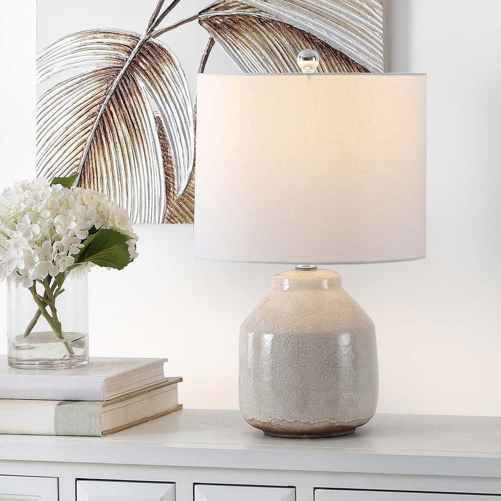 Safavieh Traken Table Lamp - White