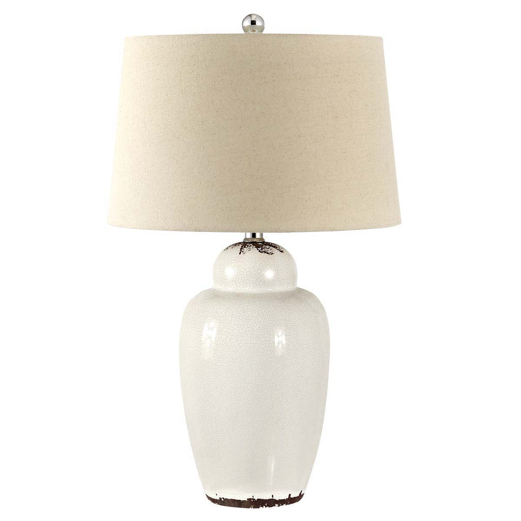 Safavieh Emerly Table Lamp - White (Set of 2)