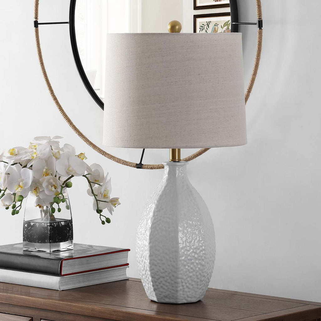 Safavieh Barli Table Lamp - Creme