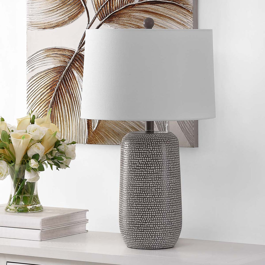 Safavieh Celvin Table Lamp - Grey