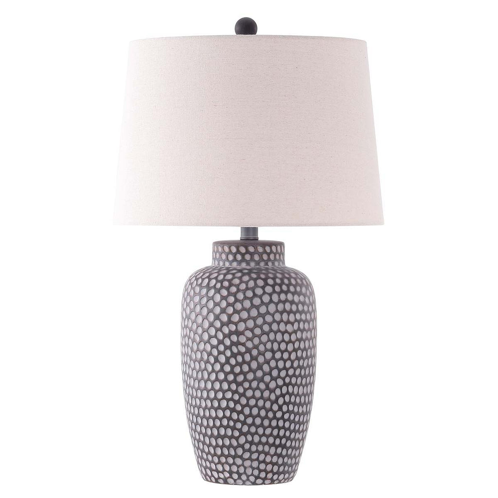 Jerlen Table Lamp  | Safavieh - TBL4422 - Brown / White