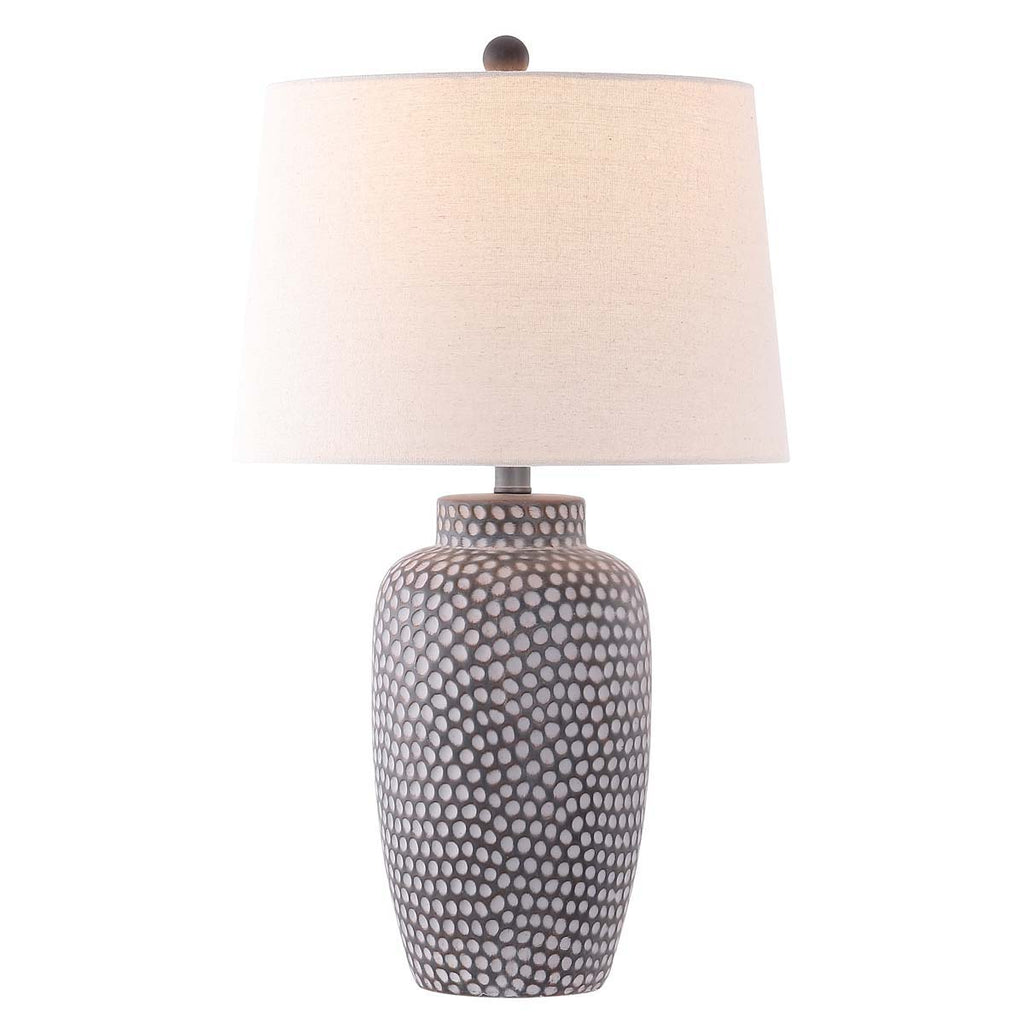 Jerlen Table Lamp  | Safavieh - TBL4422 - Brown / White