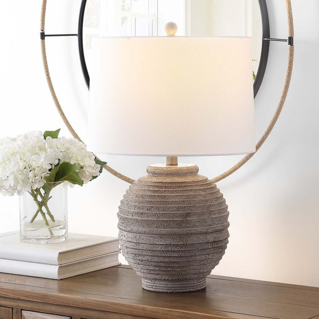 Safavieh Pendri Table Lamp - Grey