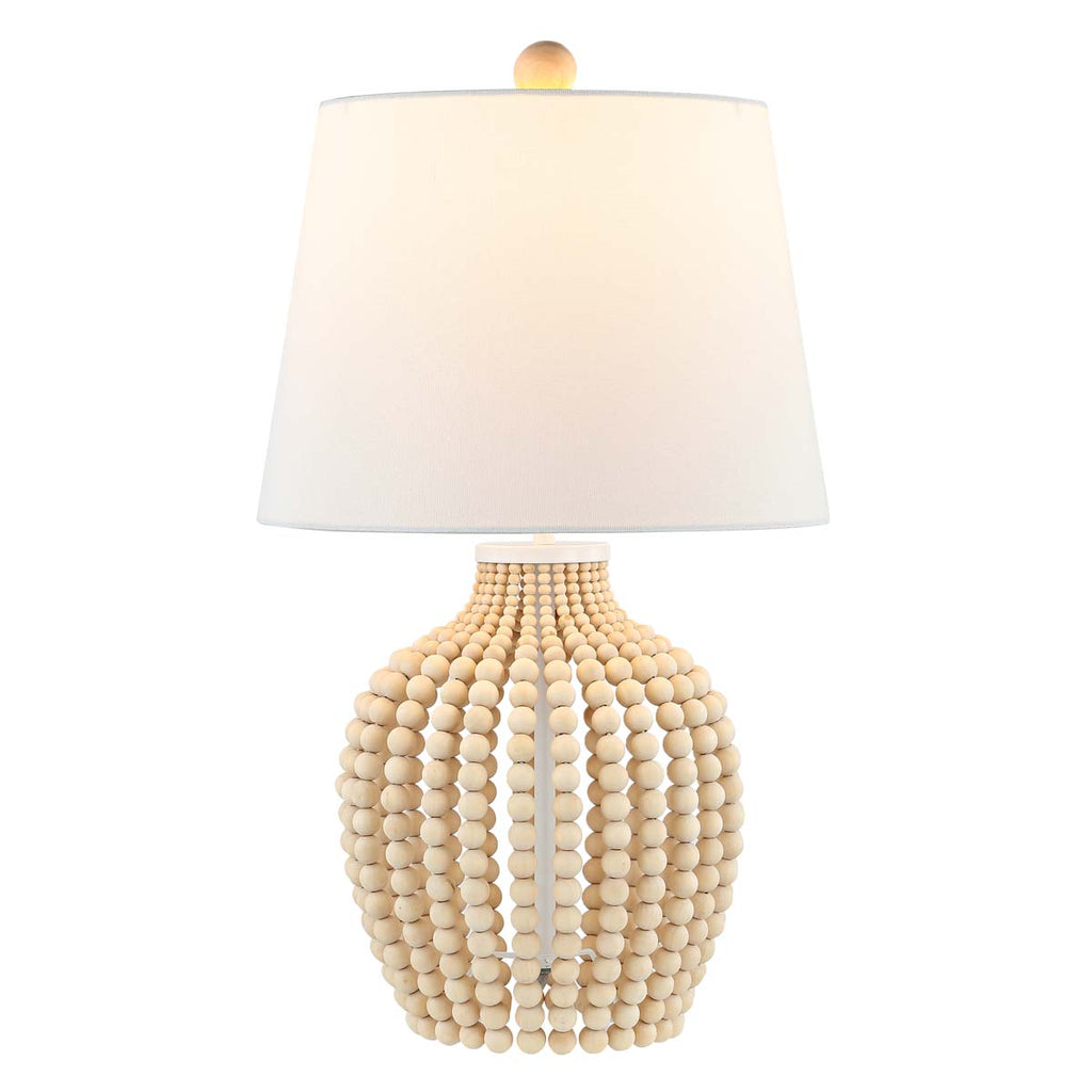 Rewli Table Lamp  | Safavieh - TBL4434 - Natural/White