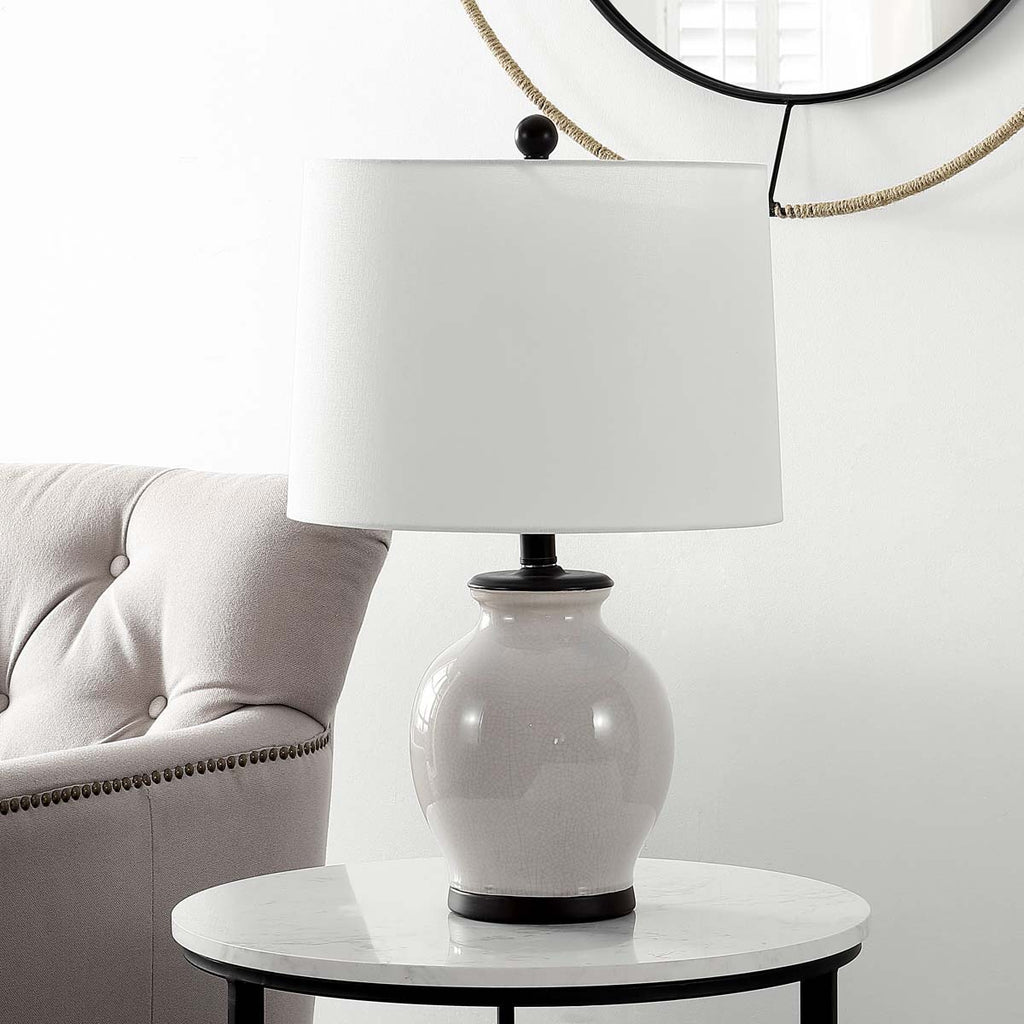 Orsla Table Lamp  | Safavieh - TBL4436 - Ivory