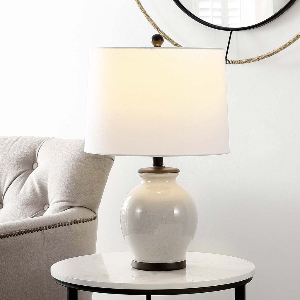 Orsla Table Lamp  | Safavieh - TBL4436 - Ivory