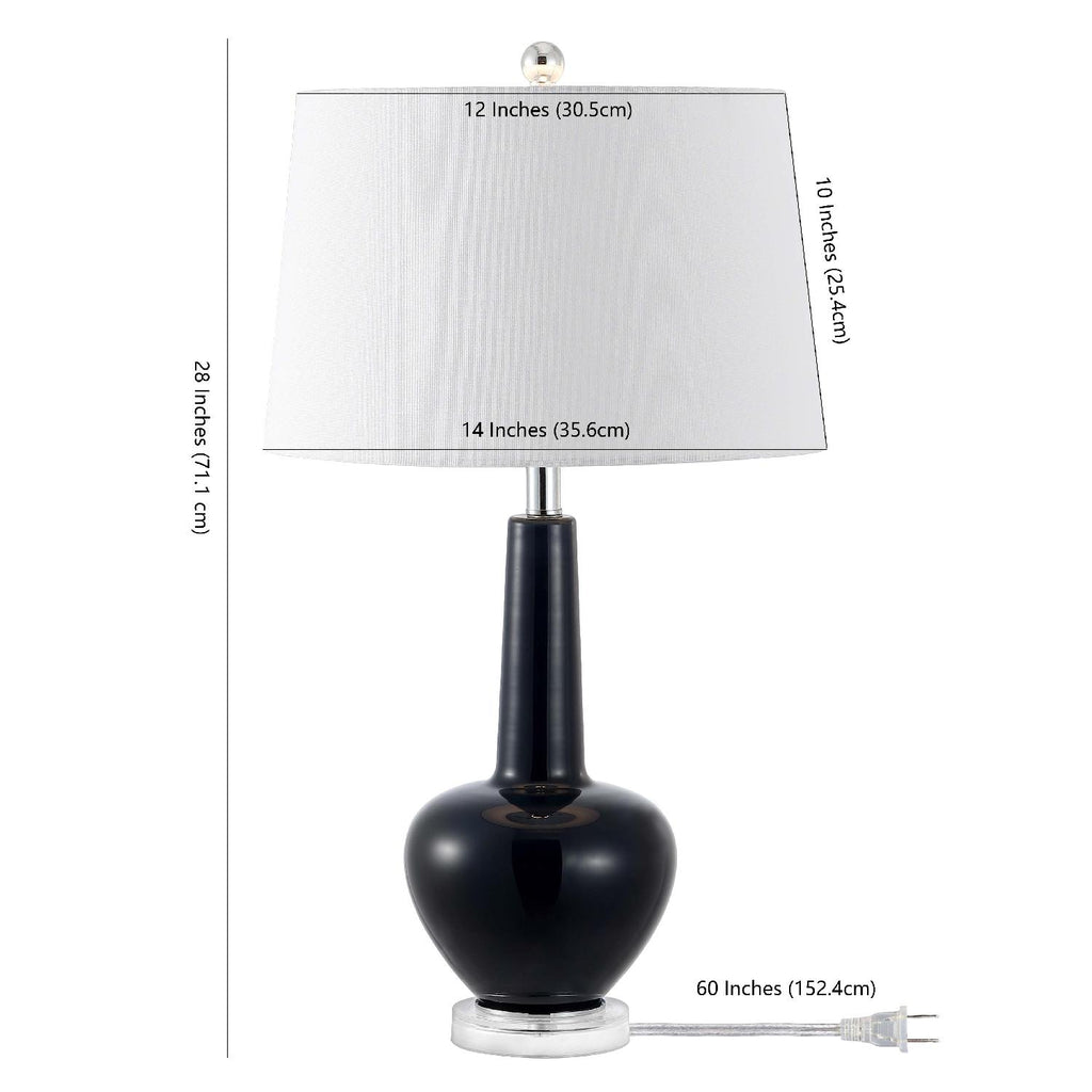 Selmi Table Lamp  | Safavieh - TBL4440 - Navy