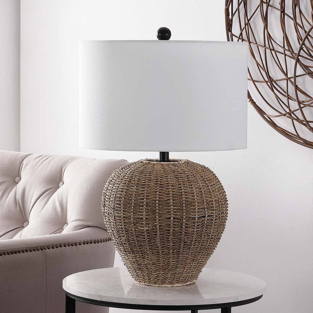 Safavieh Firth Table Lamp - Rattan