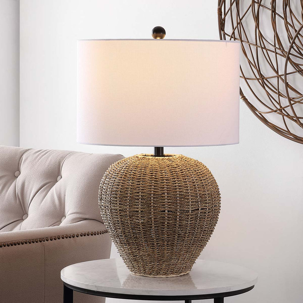 Safavieh Firth Table Lamp - Rattan