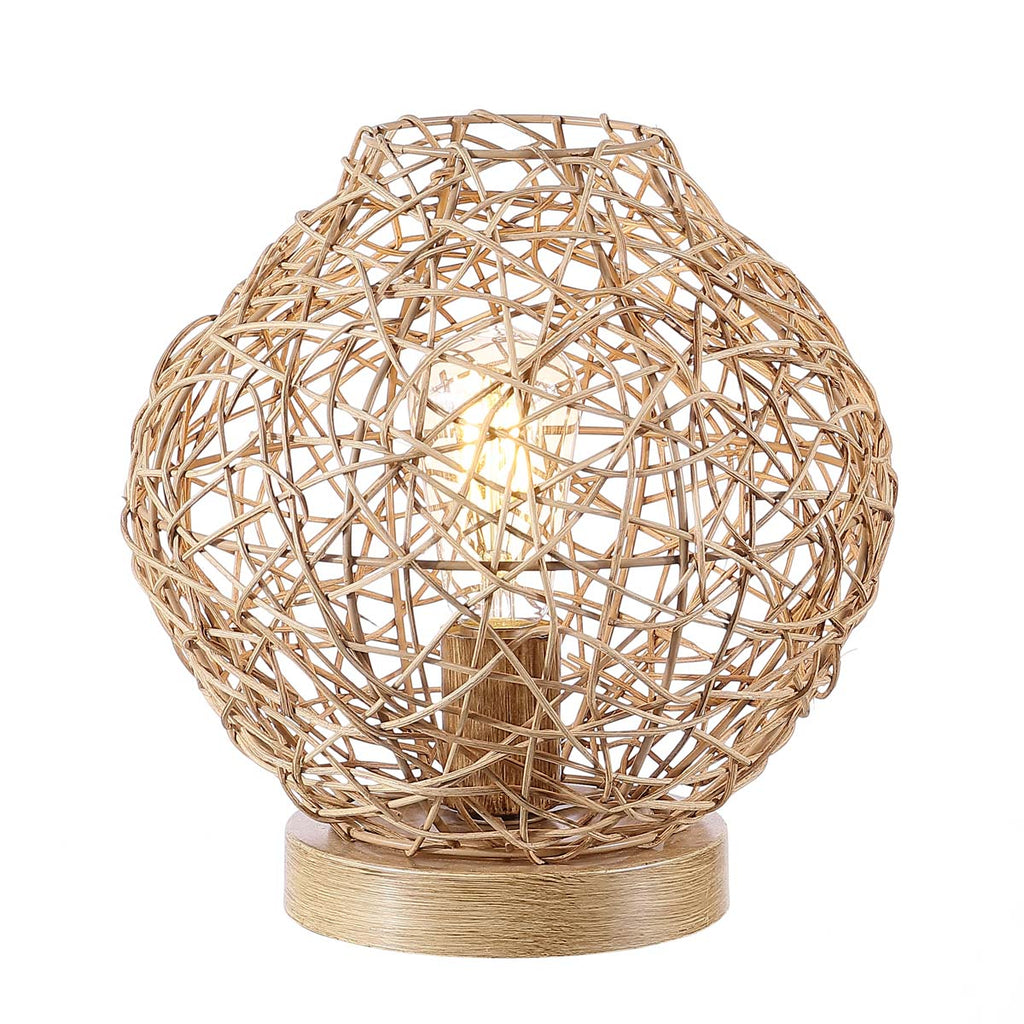 Caldera Table Lamp  | Safavieh - TBL4446 - Rattan 