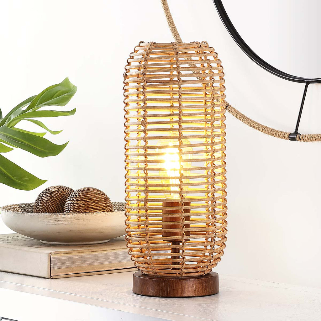 Eveline Table Lamp  | Safavieh - TBL4448 - Brown