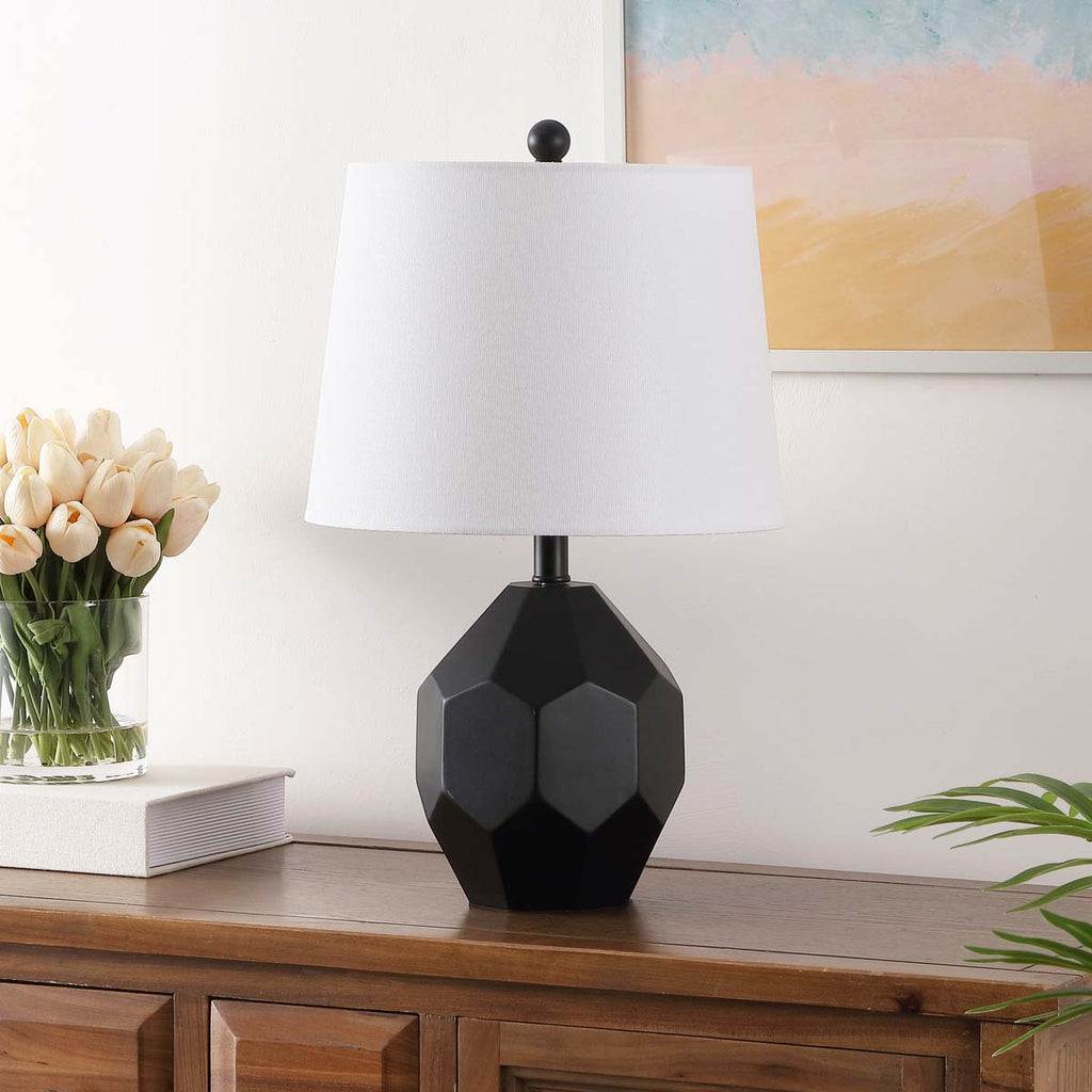 Danilo Table Lamp  | Safavieh - TBL4469 - Black