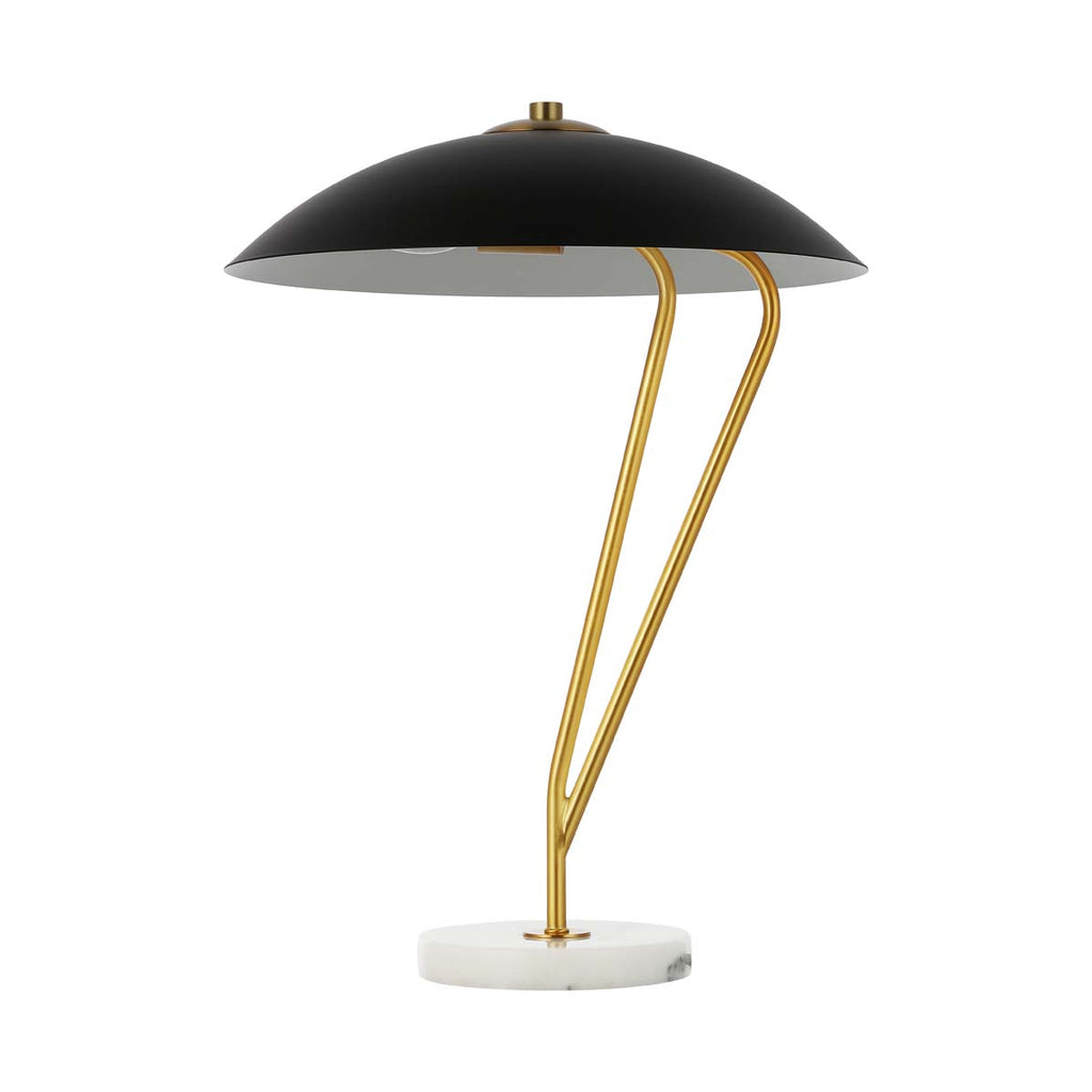 Suarez, 20.25 Inch, Table Lamp  | Safavieh - TBL4536 - Black / Brass