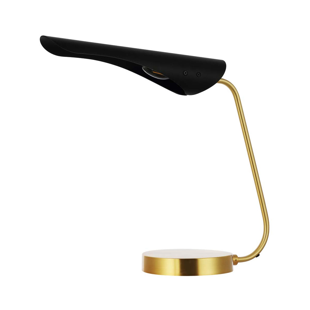 Fynn, 16.5 Inch, Iron Table Lamp | Safavieh - TBL4541 - Black / Brass