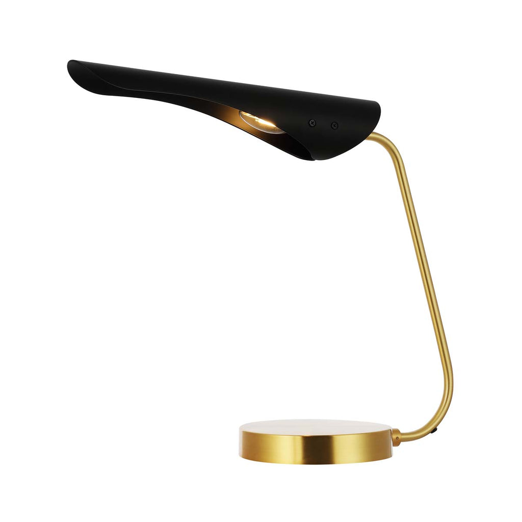 Fynn, 16.5 Inch, Iron Table Lamp | Safavieh - TBL4541 - Black / Brass