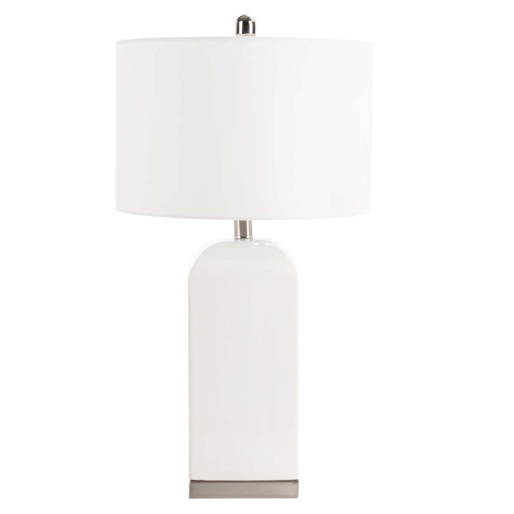 Safavieh Ernia Table Lamp-White (Set of 2)