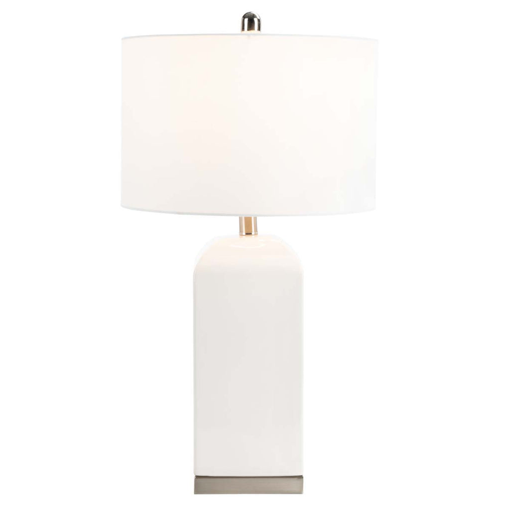 Safavieh Ernia Table Lamp-White (Set of 2)