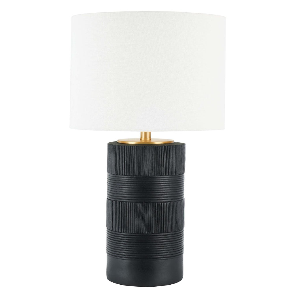 Weller Table Lamp | Safavieh - TBL7020 - Black