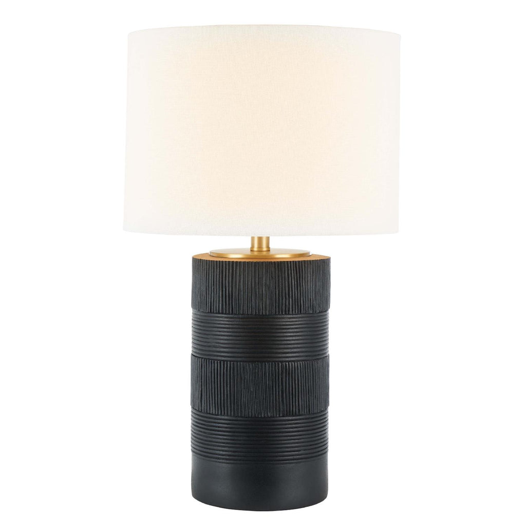 Weller Table Lamp | Safavieh - TBL7020 - Black